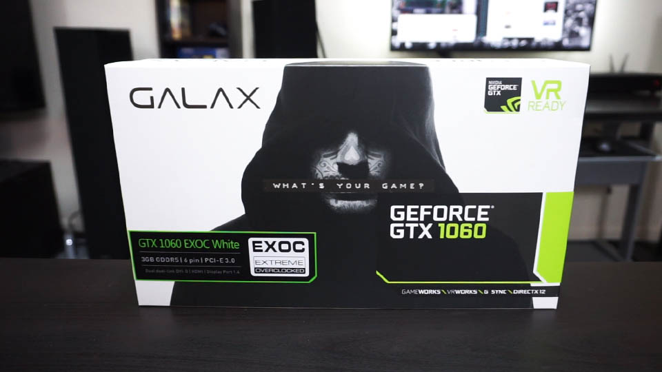 galax gtx 1060 exoc white packaging