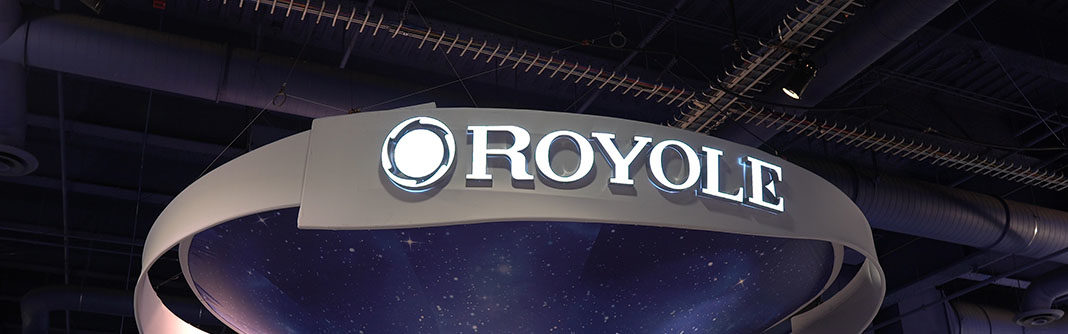 royole ces 2019 booth