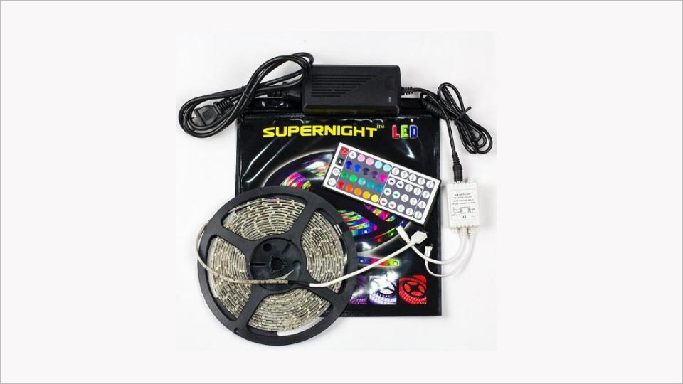 supernight rgb led light strip kit