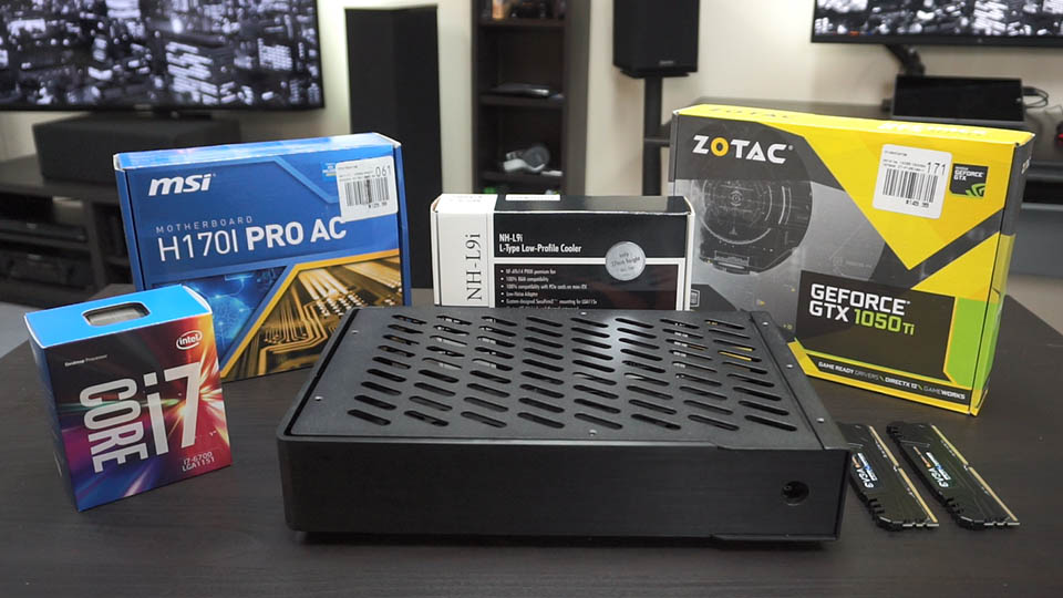 7 Mini ITX PC case for Compact PC Builds 