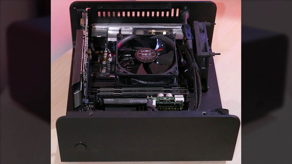 wesena mini itx hackintosh top internals